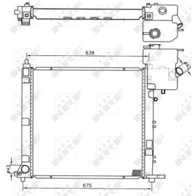 50598 Kühler, Motorkühlung