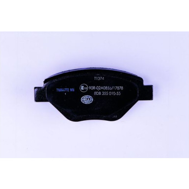 Hella | Bremsbelagsatz, Scheibenbremse | 8DB 355 010-551