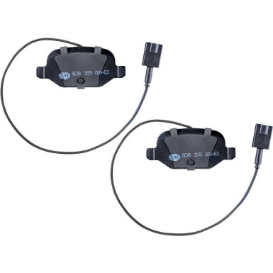 Hella Pagid Bremsbelagsatz, Scheibenbremse 8DB 355 019-631