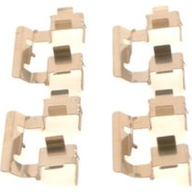 BOSCH | Zubehörsatz, Scheibenbremsbelag | 1 987 474 643