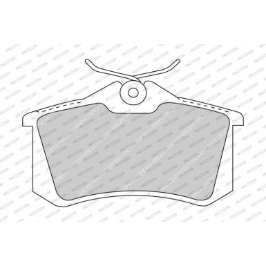 FDB1491 Bremsbelagsatz, Scheibenbremse PREMIER ECO FRICTION