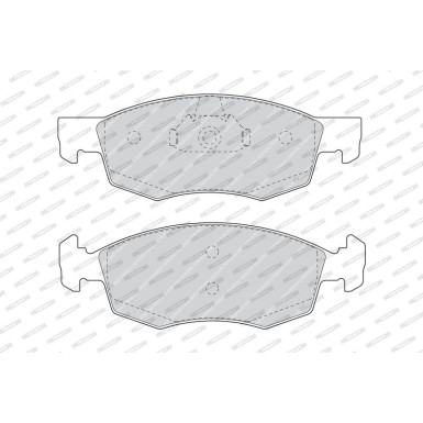 FDB1376 Bremsbelagsatz, Scheibenbremse PREMIER ECO FRICTION