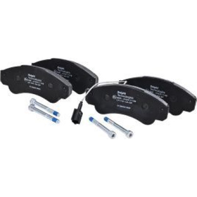 Delphi Bremsbelagsatz, Scheibenbremse LP1751