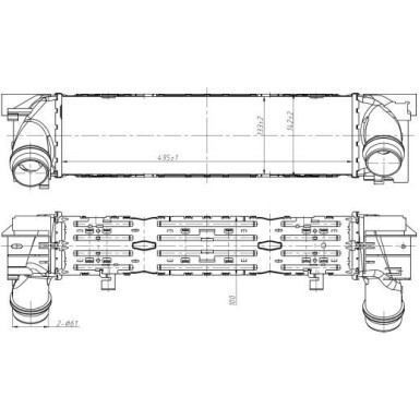 309097 Ladeluftkühler 309097 Ladeluftkühler