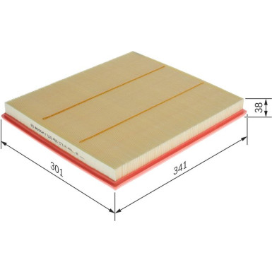 BOSCH F 026 400 373 Luftfilter