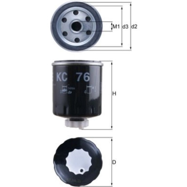 KC 76 Kraftstofffilter