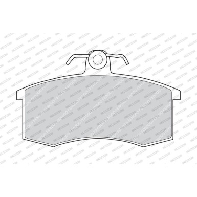 Ferodo | Bremsbelagsatz, Scheibenbremse | FDB527