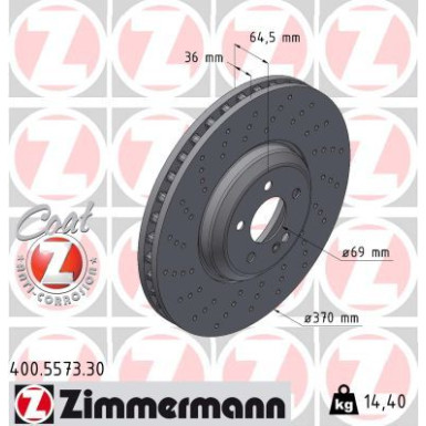 400.5573.30 Bremsscheibe FORMULA S