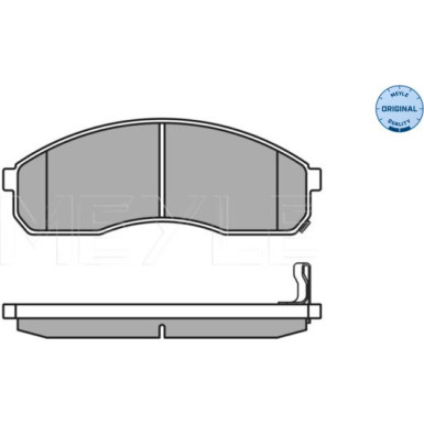 Meyle Bremsbelagsatz, Scheibenbremse MEYLE-ORIGINAL: True to OE 025 236 4916/W