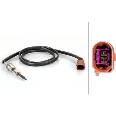 Hella | Sensor, Abgastemperatur | 6PT 014 495-121