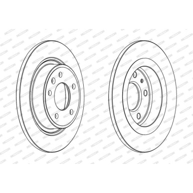 DDF1871C Bremsscheibe PREMIER