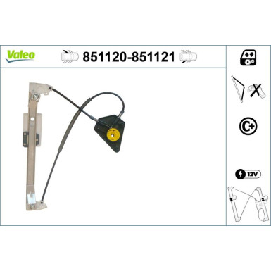 Valeo | Fensterheber | 851120