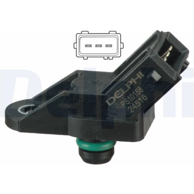 Delphi | Luftdrucksensor, Höhenanpassung | PS10158