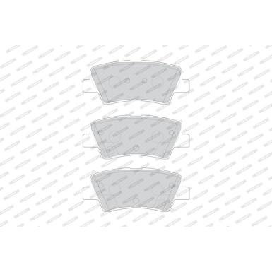 Ferodo Bremsbelagsatz, Scheibenbremse PREMIER FDB4833