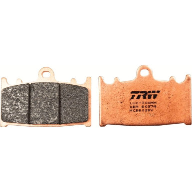 TRW | Bremsbelagsatz, Scheibenbremse | MCB602SV