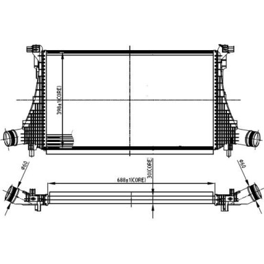 309059 Ladeluftkühler