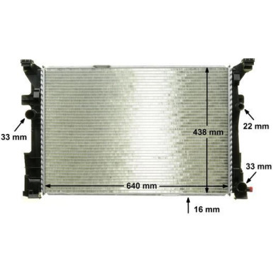 CR 2169 000P Kühler, Motorkühlung BEHR *** PREMIUM LINE *** CR 2169 000P Kühler, Motorkühlung BEHR *** PREMIUM LINE ***