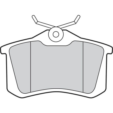 Valeo Bremsbelagsatz, Scheibenbremse ESSENTIAL 301474