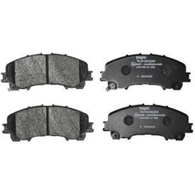 Delphi Bremsbelagsatz, Scheibenbremse LP3183