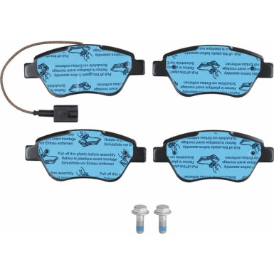 GDB1590 Bremsbelagsatz, Scheibenbremse COTEC