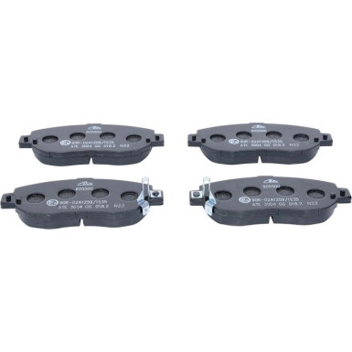 13.0460-5500.2 Bremsbelagsatz, Scheibenbremse