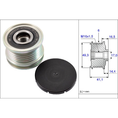 535 0178 10 Generatorfreilauf