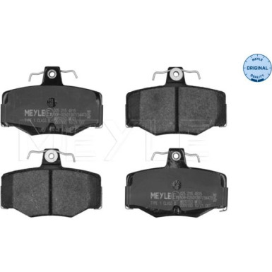 Meyle Bremsbelagsatz, Scheibenbremse MEYLE-ORIGINAL: True to OE 025 215 4515