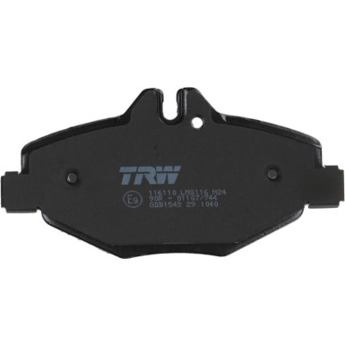 GDB1542 Bremsbelagsatz, Scheibenbremse COTEC