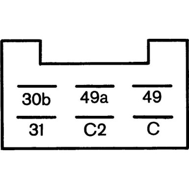 Hella | Blinkgeber | 4DM 003 944-091