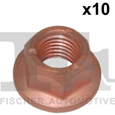 988-1205.10 Mutter, Abgaskrümmer