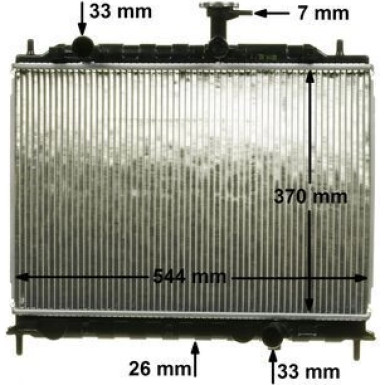 Mahle | Kühler, Motorkühlung | CR 1304 000P