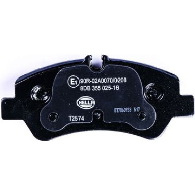 8DB 355 025-161 Bremsbelagsatz, Scheibenbremse