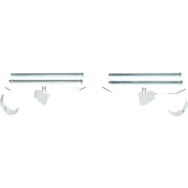 BOSCH Zubehörsatz, Scheibenbremsbelag 1 987 474 485