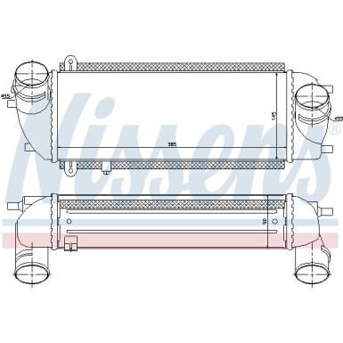 96537 Ladeluftkühler ** FIRST FIT ** 96537 Ladeluftkühler ** FIRST FIT **