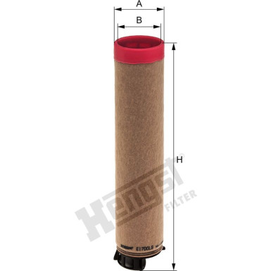 Hengst Filter | Sekundärluftfilter | E1700LS
