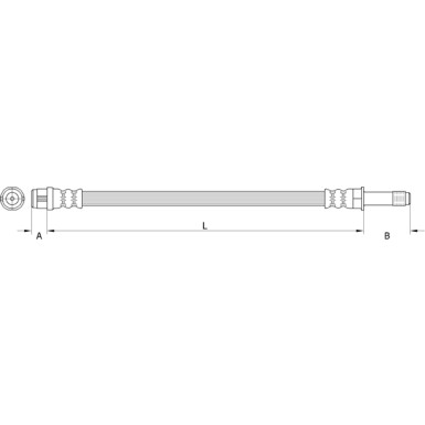 4111090 Bremsschlauch GREENPARTS