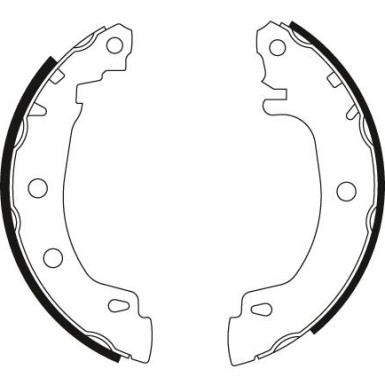 GS8616 Bremsbackensatz