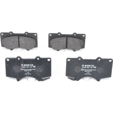 0 986 494 153 Bremsbelagsatz, Scheibenbremse
