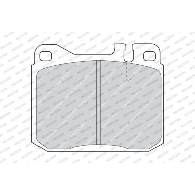 Ferodo | Bremsbelagsatz, Scheibenbremse | FDB243