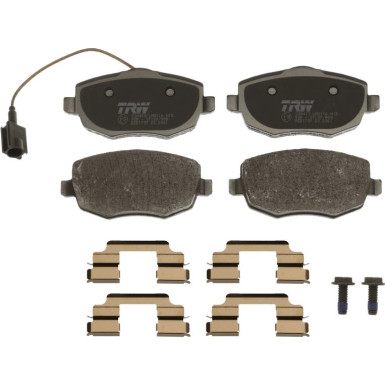 TRW Bremsbelagsatz, Scheibenbremse COTEC GDB1707