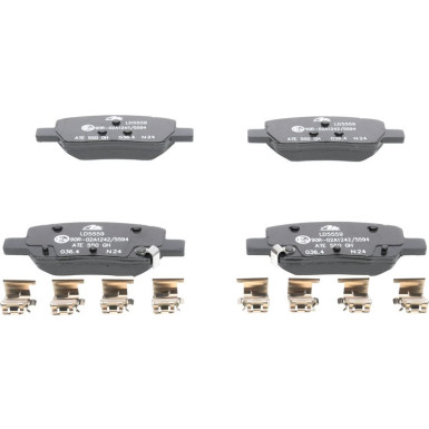 Bremsbelagsatz, Scheibenbremse ATE Ceramic 13.0470-5559.2