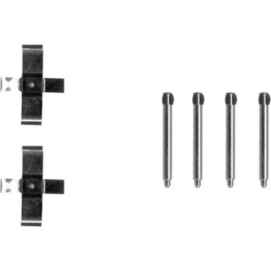 1 987 474 180 Zubehörsatz, Scheibenbremsbelag