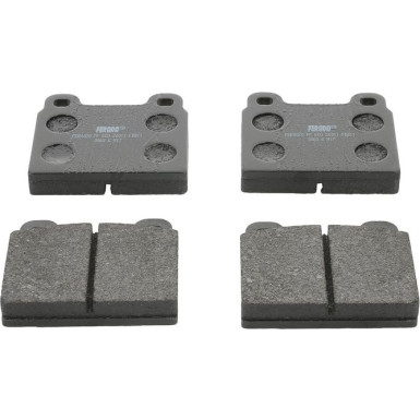 Ferodo Bremsbelagsatz, Scheibenbremse PREMIER ECO FRICTION FDB11