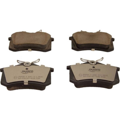 Bremsbelagsatz, Scheibenbremse QUARO SILVER CERAMIC QP8538C