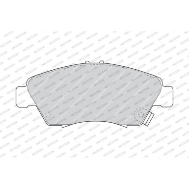Ferodo Bremsbelagsatz, Scheibenbremse PREMIER ECO FRICTION FDB776