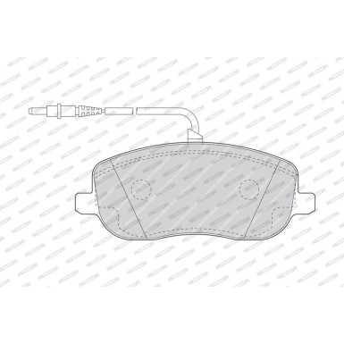 FDB1556 Bremsbelagsatz, Scheibenbremse PREMIER ECO FRICTION