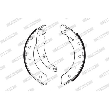 Ferodo | Bremsbackensatz | FSB519 Ferodo | Bremsbackensatz | FSB519