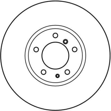 TRW | Bremsscheibe | DF2602S