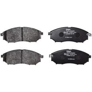 Delphi Bremsbelagsatz, Scheibenbremse LP2030