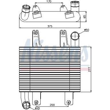 96660 Ladeluftkühler 96660 Ladeluftkühler